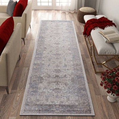 Kumasinova Traditional Area Rug for Living Room, Non-Shedding Door Mat,  Stain-Resistant Living Room Rug, Kid & Pet-Friendly