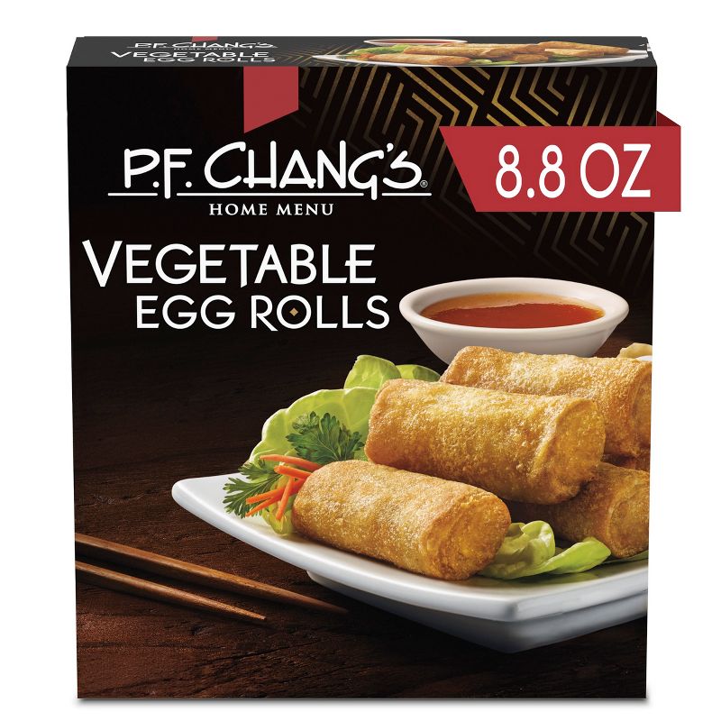 P.F. Chang&#39;s Frozen Home Menu Vegetable Mini Egg Rolls - 8ct/8.8oz, 1 of 8