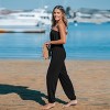 Women's Tube & Tie Tapered Jumpsuit - Cupshe - 2 of 4