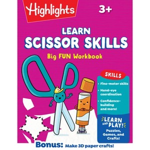 Learn Scissor Skills Big Fun Workbook - (Paperback) - 1 of 1