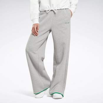 Reebok Identity Fleece Pants Womens Athletic Pants Large Medium Grey Heather