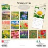 BrownTrout Wildflowers 2026 12"x24" Hanging Square Wall Calendar Plastic-Free - 2 of 4