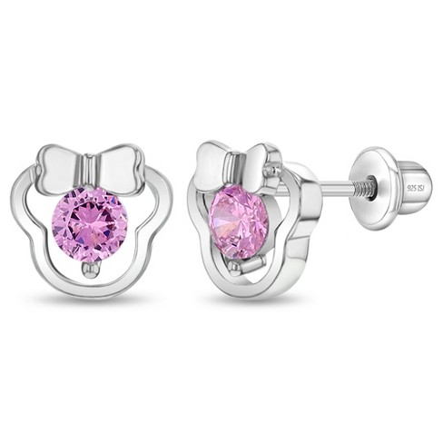 Girls' Replacement Pair Screw Backs Sterling Silver - In Season