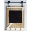 TX USA Corporation Barndoor Design Wood Chalkboard with Hook - Multicolored - 2 of 2