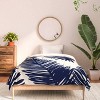 Deny Designs Cocoon Tropical Palms Comforter Bedding Set Blue - 3 of 4