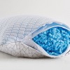 Peace Nest 2 Pack Rayon Derived from Bamboo Shredded Memory Foam Cooling Pillow, Breathable Cover with Zipper - 2 of 4
