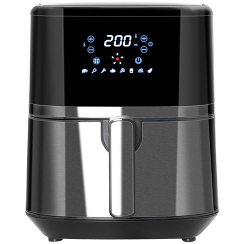 BLACK+DECKER AEROFRY - 4 LITER DIGITAL AIR FRYER  #MakeLifeEasier with the  press of a button. The BLACK+DECKER Aerofry 4 Liter Digital Air Fryer is  your go to appliance for easier, faster