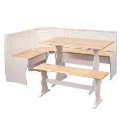 Knox Nook Dining Set White - Buylateral