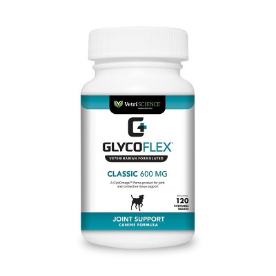Vetriscience Laboratories GlycoFlex Classic 600 Mg Joint Support Dog Tablets, 120 ct