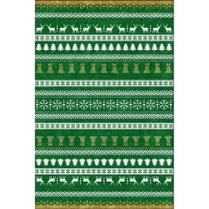 Fulvari Christmas Rugs Area Rug Machine Washable Entryway Indoor Rugs Christmas Tree Snowflake Doormat Holiday Decor - 1 of 4