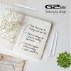 Pilot 5pk G2 Edge Black & White Barrels Gel Pens Fine Point 0.7mm Black Ink - 3 of 4