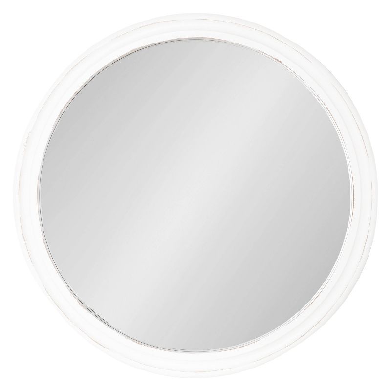 28&#34; Mansell Round Wall Mirror White - Kate &#38; Laurel All Things Decor, 3 of 8