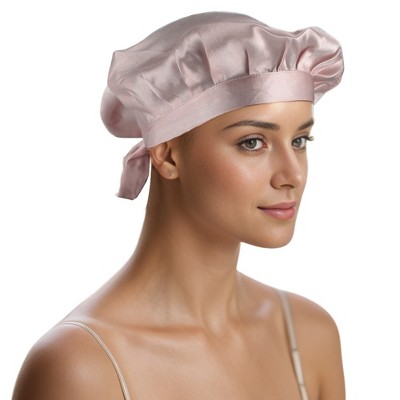 Unique Bargains Women's Faux Silk Hair Bonnet 1 Pc