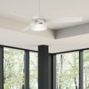 Hunter Fans 52" Fresh White Sentinel Lighted Ceiling Fan with Integrated LED and Handheld Control - 3 of 4