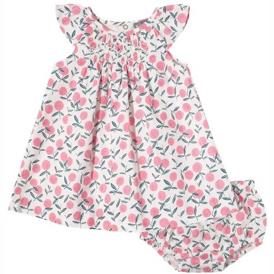 Girls' Lemons Smocked Set - Petit Confection