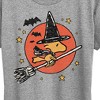Women's - Peanuts - Woodstock Halloween Witch Short Sleeve Graphic T-Shirt - 2 of 4