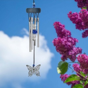 Woodstock Windchimes Chime Fantasy Butterfly, Wind Chimes For Outside, Wind Chimes For Garden, Patio, and Outdoor Decor, 10"L - 1 of 4