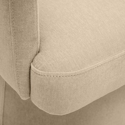 Kristen Light Green Recycled Fabric Rolling Desk Chair
