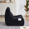 Lyngins Chenille Fabric Sofa Chair, Ergonomic Design Recliner Chair for Adults, Oversized Bean Bag Chair, Comfy Accent Chair for Living Room, Office - 4 of 4