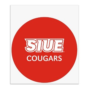 Southern Illinois University Edwardsville Primary Logo Automotive Car Window Locker Circle Bumper Sticker - 1 of 4