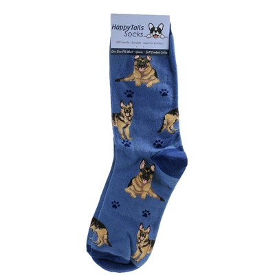 Novelty Socks 14.0" German Shepherd Socks. Happy Tails E & S Pet  -  Socks