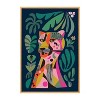 Kate & Laurel All Things Decor 23"x33" Sylvie Leopard Wall Art by Rachel Lee Natural - 2 of 4