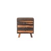 Taran Designs,Marin 3-drawer Live Edge Solid Wood Nightstand - 2 of 4