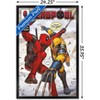 Trends International Marvel Deadpool & Wolverine - Homage Cover #1 Framed Wall Poster Prints - 3 of 4