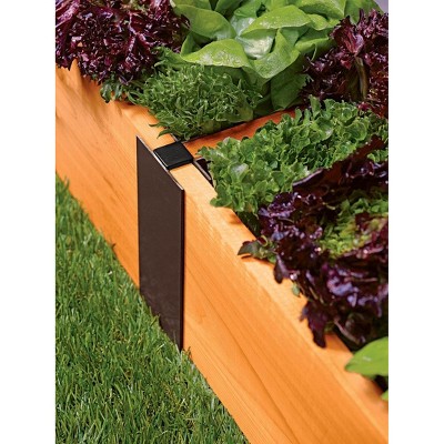 Raised Bed Extension In-Line Connectors, 10 Inch Set of 2 - Gardener's Supply Company