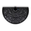 vidaXL Parasol Base Black Resin, Steel Heavy duty Parasol Base - 3 of 4