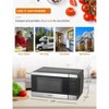 COMMERCIAL CHEF Countertop Microwave Oven 0.7 Cu. Ft. 700W - 3 of 4
