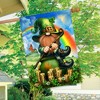 Briarwood Lane St. Patrick's Day House Flag 40x28 For Outdoor Lucky Irish Gnome For St. Patrick's Day House Flag - 4 of 4