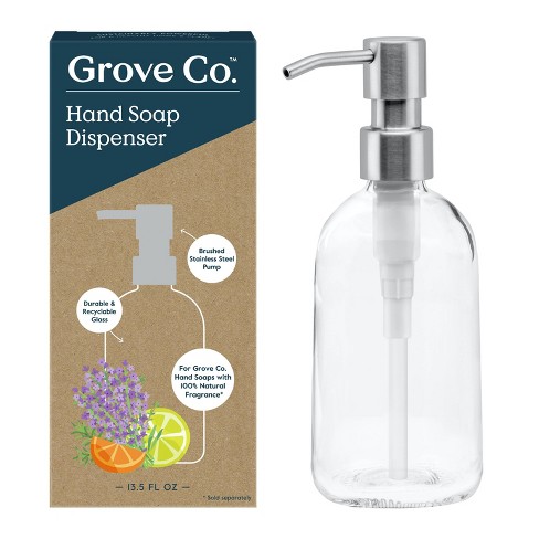 Grove Tray  Mango Wood Soap Dispenser Tray – The Polished Jar