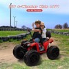 ATV for Kids - 24v 4WD Kids Electric ATV | Powerful 4x80w, 2x7AH Battery Long Playtime, Accelerator Handle, EVA Tires,Light, Bluetooth Music Player - 2 of 4