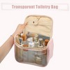 Unique Bargains Transparent Hanging Makeup Bags and Organizers 1 Pc - 2 of 4