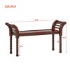 Vintage Ottoman Bench,End-of-Bed Entryway Bench for Bedroom or Living Room -Maison Boucle - 4 of 4