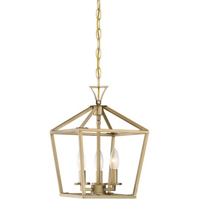 Savoy House Townsend 3 - Light Chandelier in  Warm Brass