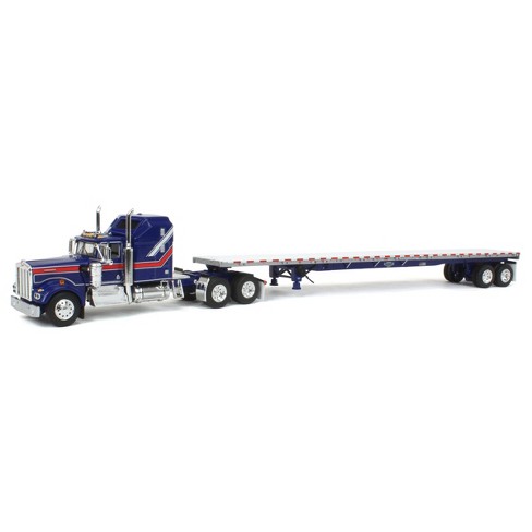 First Gear Dcp 1/64 Kenworth W900a With Aerodyne Sleeper & 53' Wilson ...