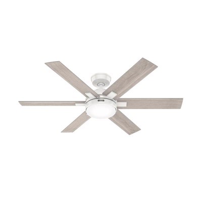 Hunter Georgetown 52 in. White LED Indoor Ceiling Fan
