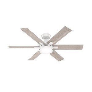 Hunter Georgetown 52 in. White LED Indoor Ceiling Fan - 1 of 1