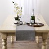 Design Imports 2-Tone Ribbed Table Runner - 3 of 4