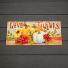 Evergreen Give Thanks Sassafras Switch Puzzle Mat 11.5 x 10 Inches Indoor and Outdoor Decor - 3 of 4