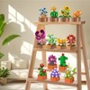 Cubimana 15 Pack Flowers Plants Succulents Botanical Collection Building Sets 1314PCS - 3 of 4