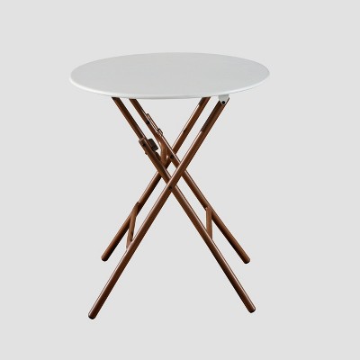 threshold folding patio accent table