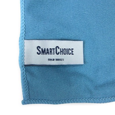 Blue Microfiber Suede Cleaning Cloths 16x16 (12 Pack)
