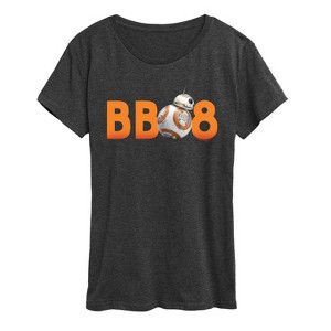 Women's - Star Wars: The Force Awakens - BB8 Short Sleeve Graphic T-Shirt - 1 of 4