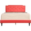 Passion Furniture Deb Tufted Queen Panel Bed - 2 of 4