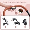 Stroller for Newborn, Convertible Baby Pram with Reversible Seat and One-Hand Fold, High Landscape Toddler Infant Pushchair - 3 of 4