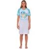 Seven Times Six Pokemon Pajama Women's Varsity Raglan Sleep Shirt V-Neck Nightgown - 2 of 4
