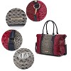 MKF Collection Raven Faux Crocodile-Embossed Women’s Duffle Bag by Mia K - 4 of 4